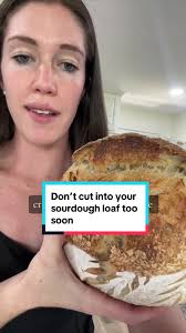 Not Waiting to Cut Sourdough