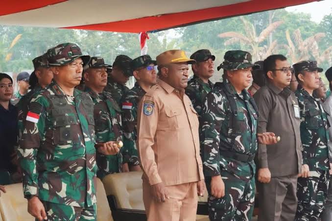 TMMD Ke-130 Nabire Perkuat Infrastruktur Dasar di Wanggar
