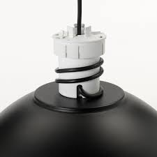 Ikea mælir með led ljósaperu gu10. Skurup Hangeleuchte Schwarz 38 Cm Ikea Deutschland