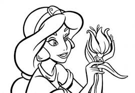 Free printable jasmine coloring pages for kids best. Jasmine Flower Coloring Pages Coloring Home