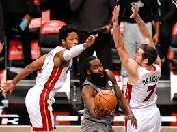 James harden 20 pts 8 asts 4 rebs highlights vs miami heat | nba 20/21 season. Harden Leads Nets Over Heat Lebron Sparks Lakers Philstar Com