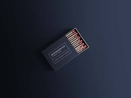 Free Matchstick Box Mockup Psd In 2020 Mockup Psd Mockup Free Psd Mockup