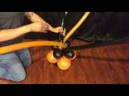 How To Make Balloon Arch Spiral Balloon Weaving Woven Balloon Hat Balloon Pole Youtube Twisting Balloons Balloon Columns Party Balloons Diy