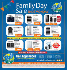 Appliances designed to simplify life. Trail Appliances Calgary Flyer February 15 To 19