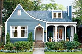 Transform your exterior with 2 cans of reserving the darkest hue of the palette for a small recessed accent area limits the exposure to the sun's damaging rays. Exterior Paint Colors Inspiration For Creating Beautiful Small Houses Talkdecor