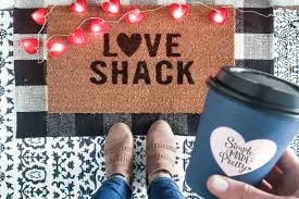 Where can i find more awesome free svgs like creative fabrica is another online marketplace for fonts, graphics, logos, svg files and more. Valentine S Day Welcome Mat With Free Svg File Simple Made Pretty