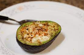 Baked Avocado Egg Healthy Hearty Breakfast Baked Avocado Food