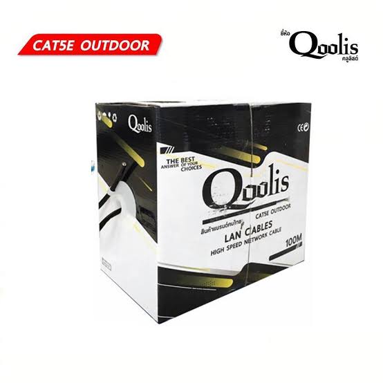 Qoolis Cat5E 100M | สเปคสินค้า(Specification)