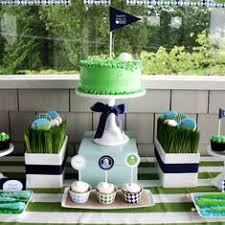 It was a golf theme. Golf Party Ideas For A Boy Birthday Catch My Party