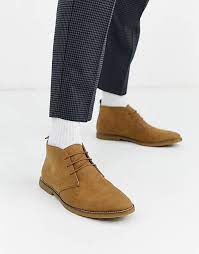Topman Chukka Boot In Tan Asos
