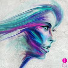 Tons of awesome cool anime 1080x1080 wallpapers to download for free. Wallpaper Face Drawing Illustration Women Abstract Purple Profile Blue John Aslarona Color Sketch Acrylic Paint 1080x1080 Pablo84 211048 Hd Wallpapers Wallhere