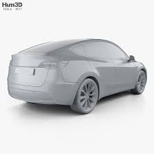 It's a smaller version of the model x, with five or seven seats and a lower price tag. Tesla Model Y 2021 3d Model Vehicles On Hum3d