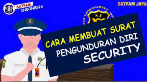 Siapa surat pengunduran diri sekurity? Cara Membuat Surat Pengunduran Diri Youtube