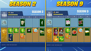 The current season is season x. Evolution Of Battle Pass Items In Fortnite Season 2 Season 9 Youtube