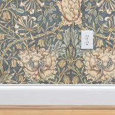 Check spelling or type a new query. Floral Damask Wallpaper Morris Honeysuckle By Etsy Damask Wallpaper William Morris William Morris Honeysuckle