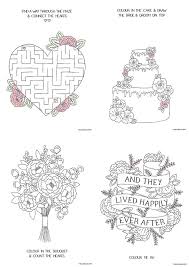Free Download Printable Wedding Colouring Sheets For Kids Wedding With Kids Wedding Games For Kids Free Wedding Printables