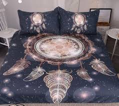 Chevron in shades of purple and orange. Dreamcatcher Galaxy Bedding Set Mandala Sheets Mandala Bedspread Boho Bedding Bohemian Bedding Mandala Com Galaxy Bedding Boho Bedding Sets Boho Comforters