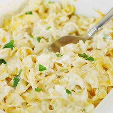 Creamy Baked Noodles Recipe Side Dishes With Egg Noodles Cottage Cheese Sour Cream Grated Parmesan Cheese W Side Dishes Easy Cottage Cheese Recipes Recipes