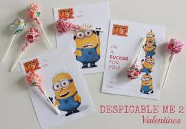 Despicable me minion coloring pages are a fun way for kids of all ages to develop creativity, focus, motor skills and color recognition. Despicable Me 2 Valentine Printable Make And Takes