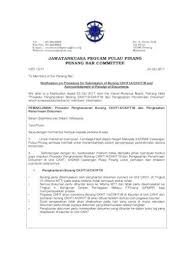 Surat tanda terima sumbangan buku posted by revolusi pendidikan on 11 29 pm under contoh surat. Notification On Procedure For Submission Of Borang Surat Pengesahan Penerimaan Dokumen Surat Akuan