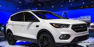 Ford offers the redesigned escape with two different turbocharged ecoboost motors. 2017 Ford Escape Debuts Cranks Up The Technology