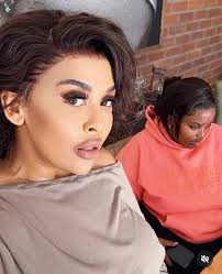 Nonku Williams with Sfiso Ncwaneʼs daughter Snothile 😍♥️🫂🇿🇦