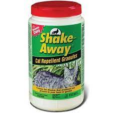 Second to last, this is petbroo cat repellent. Shake Away Cat Repellent Granules Pest Control 5 Pounds Walmart Com Walmart Com