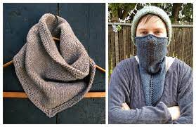 The coat didn't button all the way up and required a scarf to stay warm. Quick Knit Bandana Triangle Cowl Free Knitting Patterns Knitting Pattern