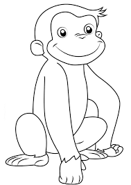 Amongst numerous benefits, it will teach monkey fans to focus, to develop motor skills, and to help recognize colors. Coloring Pages Curious George Coloring Page