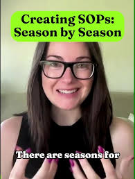 Creating SOPs: Season by Season