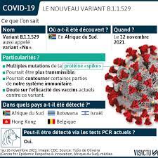 A new variant has been identified in a hospital in marseille this past. Covid 19 Ce Que L On Sait Du Nouveau Variant Omicron