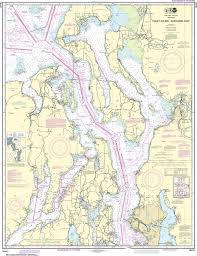 Noaa Nautical Chart 18441 Puget Sound Northern Part
