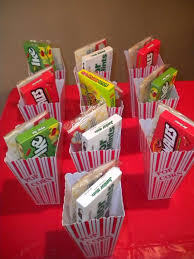 Movie Theater Birthday Party Favor Ideas Movie Night Birthday Party Ideas Photo 8 Of 11 Movie Night Birthday Party Movie Birthday Party Girl Birthday Themes