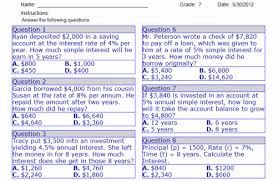 math worksheets for 7th grade 7th grade online math worksheets math chimp