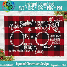 Download Dear Santa Cookies Tray Svg Cookies For Santa Carrots For The Reind By Dynamic Dimensions Thehungryjpeg Com PSD Mockup Templates