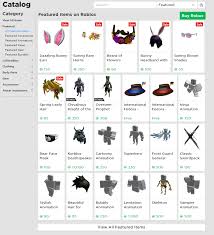 The Catalog Roblox Support