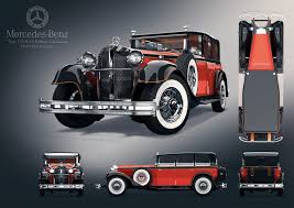 Mercedes Benz 770 W07 Pullman Limousine Poster Mercedes Benz Mercedes Benz