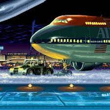 Night Time Runway Wallpaper Engine Free Wallpaper Free Wallpaper Night Time