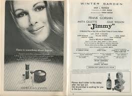 Vintage Broadway PLAYBILL 1969 JIMMY Frank Gorshin Anita Gillette