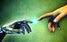 After all, michelangelo had written in his sonnets that he thought intellect was a. Reimagination Of Michelangelo S The Creation Of Adam Implying Shift Download Scientific Diagram