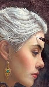 Reel Reveal of a new painting: The Other Side of Time 23x36 oil