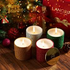 Scented Candles Gift Set For Christmas 4 Piece 7 4 Oz Natural Soy Wax Candles Fragrance Best Gifts For Bath Yoga Aromatherapy Party Vanilla Rose Lavender White Gardenia Walmart Com Walmart Com