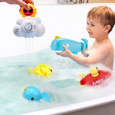 Ships free orders over $39. Buy Beaure 5pcs Baby Bath Toys Set Water Spray Sprinkler Bath Toys For Toddlers Baby Bathtime Squirt Toys With Rear Propeller Pool Bathroom Bathtub Toys For Kids Boys Girls Online In