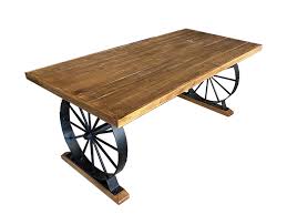 The rustic elements of this nesting coffee table set are beautifully enhanced by the industrial inspired cast iron frame. New Sales Home Furniture Living Room French Style Creative Design Metal Legs Solid Oak Wood Rectangle Antique Coffee Table
