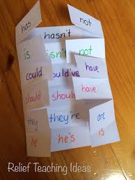 Compound Words Foldable Relief Teaching Ideas Teaching Compound Words