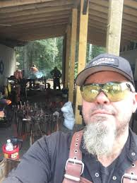 Learn Blacksmithing Skills in Nelson Sept 6 at this fun and informative  workshop. Use Fire and Hammer to make a Railroad Spike Knife to take home.  Taught by a professional Artisan Blacksmith.