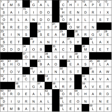 1020 21 Ny Times Crossword 20 Oct 21 Wednesday Nyxcrossword Com