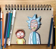 Colored Pencil Drawing Of Rick And Morty Rickandmorty Rick Picklerick Morty Wubbalubbadubdu Rick And Morty Drawing Pencil Drawings Colored Pencil Drawing