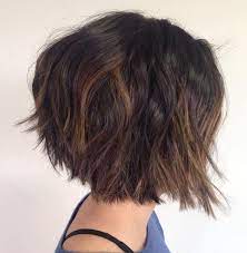 60 Messy Bob Hairstyles For Your Trendy Casual Looks Messy Bob Hairstyles Thick Hair Styles Bronde Balayage