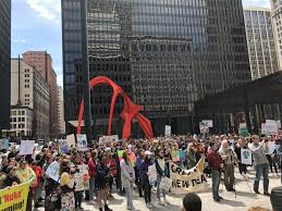 It was designed by architects corgan, balestiere and leaper and completed in 1976. Chicago Area Students Join Global Strike Over Climate Change Chicago News Wttw